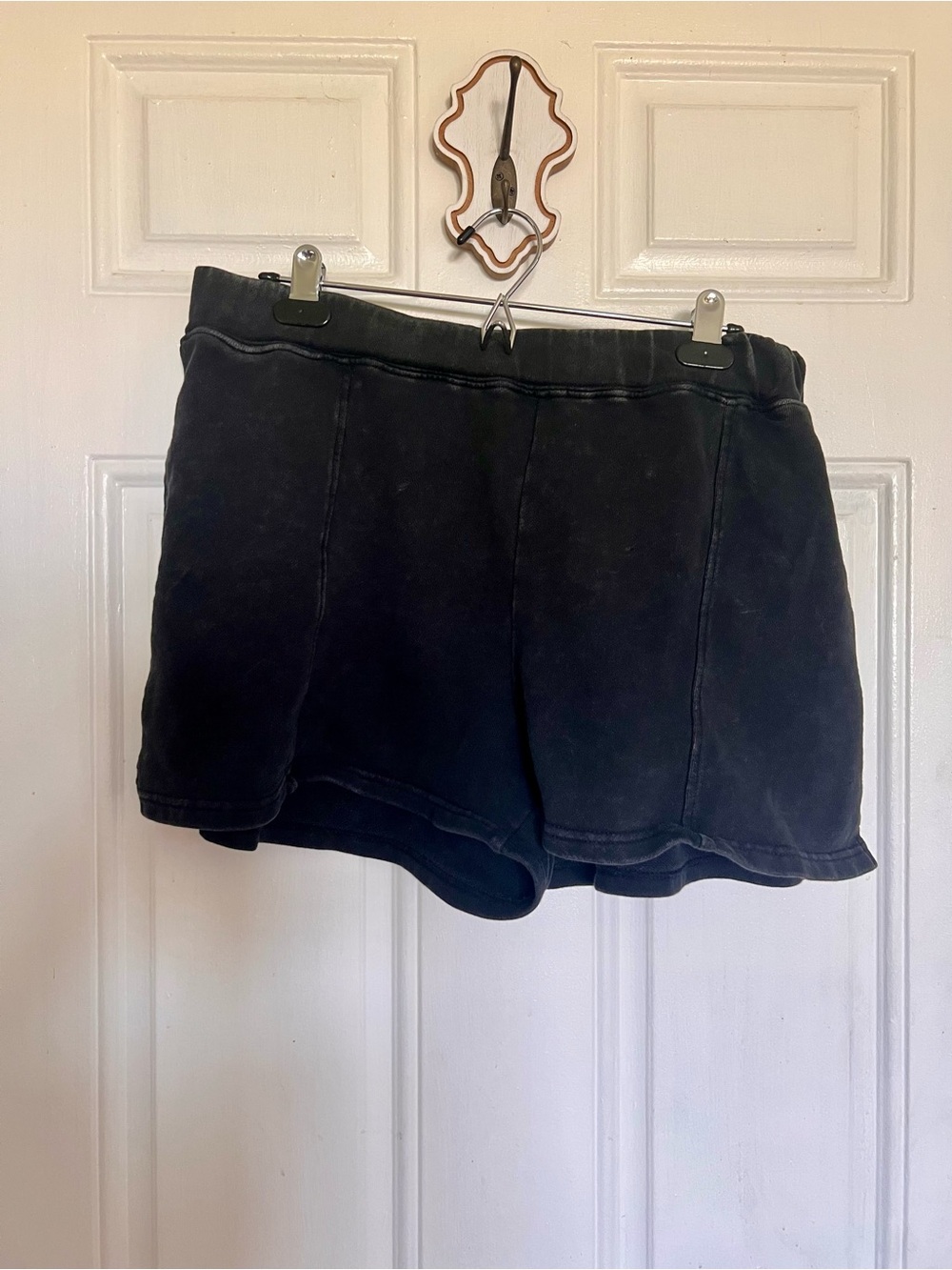 Lazy Sunday | Black Women's Casual Shorts